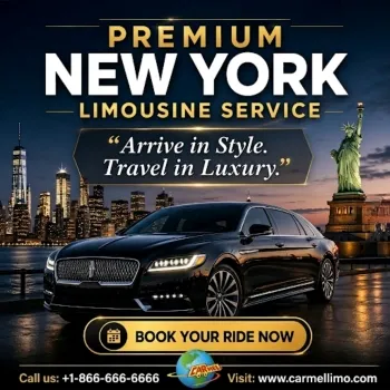 How an NY Airport Limo Can Make New York Travel Easier and More Comfortable - Carmellimo 1 New York Limousine service