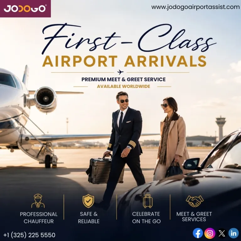 JodoGo Airport Assistance: Your Gateway to a Stress-Free International Airport Experience – Jodogoaiportassist.com 2 FIRST CLASS AIRPORT ARRIVALS