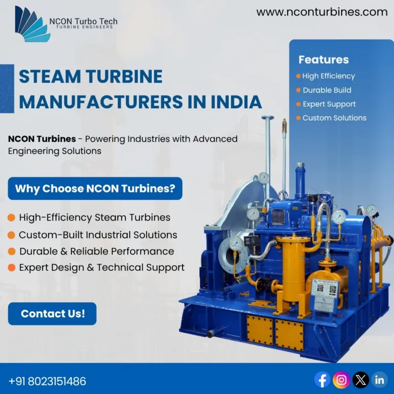 Create the World 1 Steam Turbine Manufacturers in India